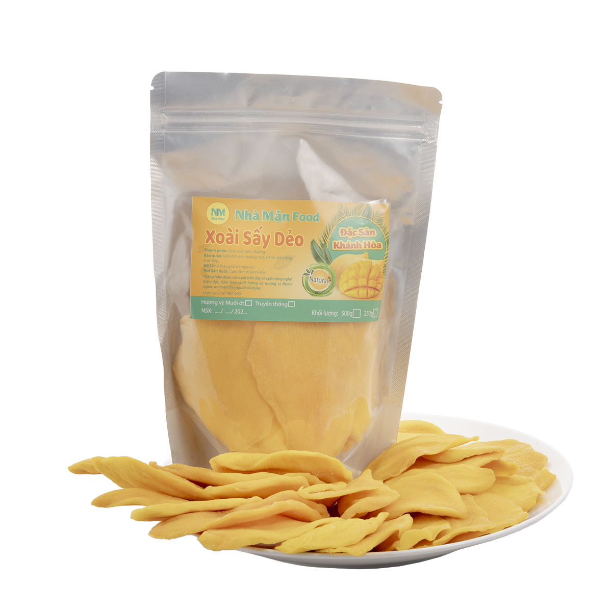 04. Xoài sấy dẻo 500g (Góc ngang 2)